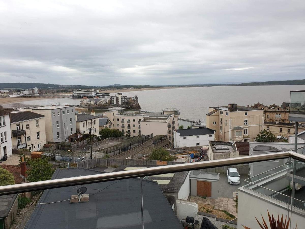 Modern Apartment With Stunning Sea View Weston-super-Mare Exteriör bild